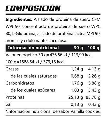 ISO PROTEIN 2 kg wanilia Cookies - suplement diety i suplement sportowy - NEO PRO-LINE