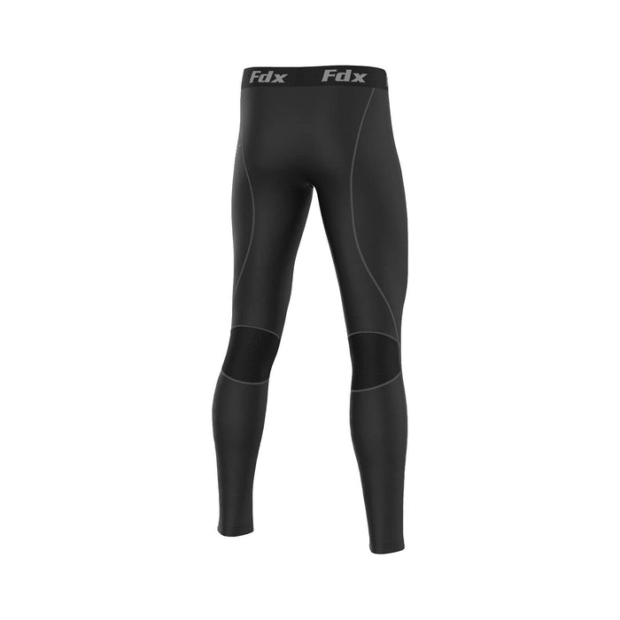 FDX Męskie rajstopy kompresyjne, wysoce oddychające, lekkie legginsy, szybkoschnące spodnie na dole z warstwy bazowej na cały sezon do biegania, siłowni, fitnessu, treningu, ćwiczeń