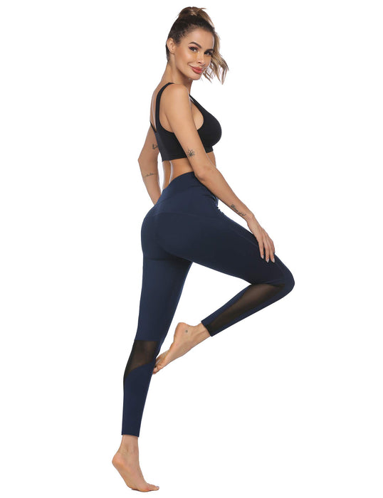 INZOE Legginsy damskie spodnie sportowe długie czas wolny Fitness spodnie do jogi spodnie do joggingu fitness legginsy długie spodnie do jogi spodnie treningowe luźne wysoka talia