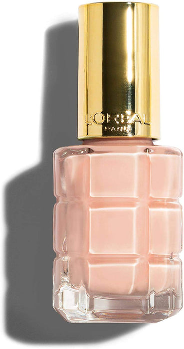 L'Oréal Paris Color Riche Le Vernis lakier do paznokci z olejkiem w kolorze różowym / pielęgnujący lakier kolorowy w delikatnym różowym z efektem połysku /# 220 Dimanche Apres / 1 x 14 ml
