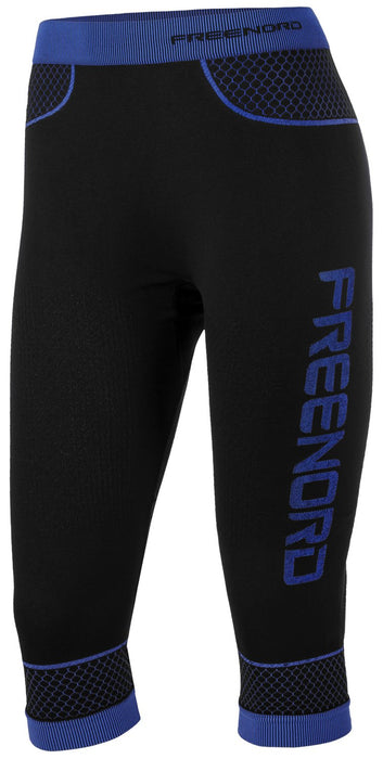 Freenord FITTECH Active damskie spodnie do biegania, termoaktywne, sportowe spodnie 3/4, do fitnessu, pilatesu, do jazdy na rowerze