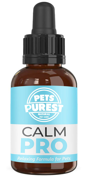 Pets Purest 100% naturalny środek uspokajający dla psów, kotów, koni ptaków, zwierząt domowych. Unikać lęku i stresu w domu, w przypadku agresji, głośnych dźwięków - uspokajający dla kotów