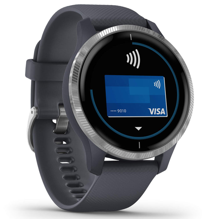 Garmin Venu smartwatch GPS do monitorowania kondycji, granatowy