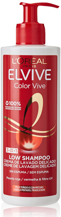 L'Oréal Paris Color-Vive - low Shampoo łagodny krem czyszczący, 1 opakowanie (1 x 400 ml)