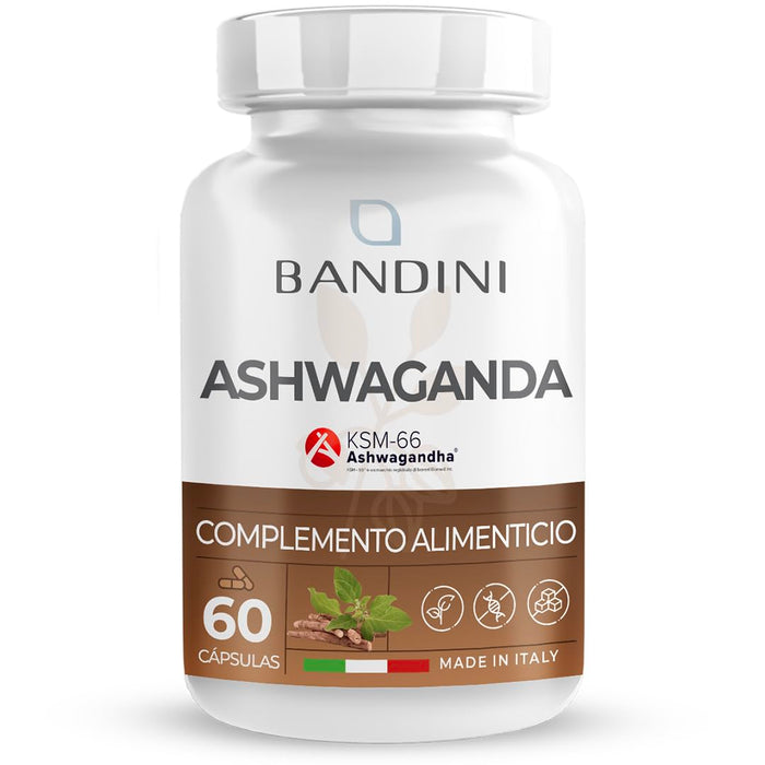 Bandini ashwagandha ksm66 100% vegan (60 capsule)