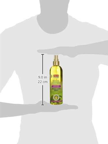 AFRiCAN PRIDE OLIVE MIRACL BRAID SHEEN SPRAY EXTRA SHIN 12oz