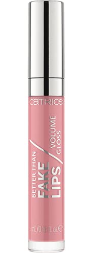 Catrice Better Than Fake Lips Volume Gloss, błyszczyk do ust, nr 040 Volumizing Rose, różowy, wygładzający, pielęgnujący, błyszczący, połyskujący, wegański, bez mikroplastiku (5ml)