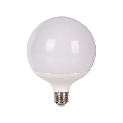 JANDEI - Żarówka LED Globe 270º, G120, Gwint E27, 18W (odpowiednik 140W) 6000K, 1800 Lumenów (Zimna biel)