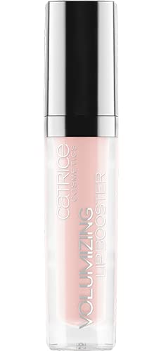 Catrice Volumizing Lip Booster, błyszczyk do ust, błyszczyk do ust, nr 190 Ice Ice Baby, nude, chroniący, wygładzający, pielęgnujący, błyszczący, przezroczysty, naturalny, promienny, połyskujący, wegański, bez alkoholu (5ml)