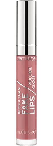 Catrice Better Than Fake Lips Volume Gloss, błyszczyk do ust, błyszczyk do ust, nr 030 Lifting Nude, wygładzający, pielęgnujący, błyszczący, naturalny, promienny, wegański, bez mikroplastiku (5ml)