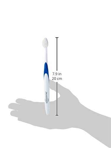 SENSODYNE Sensitive MultiCare Expert szczoteczka do zębów, dwupak, miękka, specjalnie zaprojektowana dla osób z ząbkami wrażliwych na ból, 2 szt.