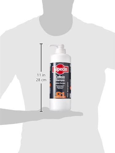 Alpecin Szampon kofeinowy C1 dla odczuwalnej większej ilości włosów, 1250 ml