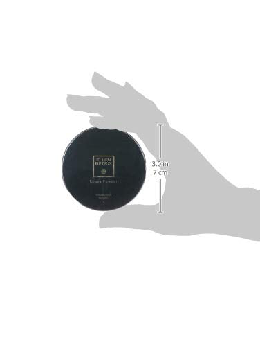 Ellen Betrix Loose Powder przezroczysty naturalny 1, przezroczysty puder utrwalający do matowego wykończenia, z praktycznym frędzlem w pudrze i sprytnym dozownikiem, 15 g