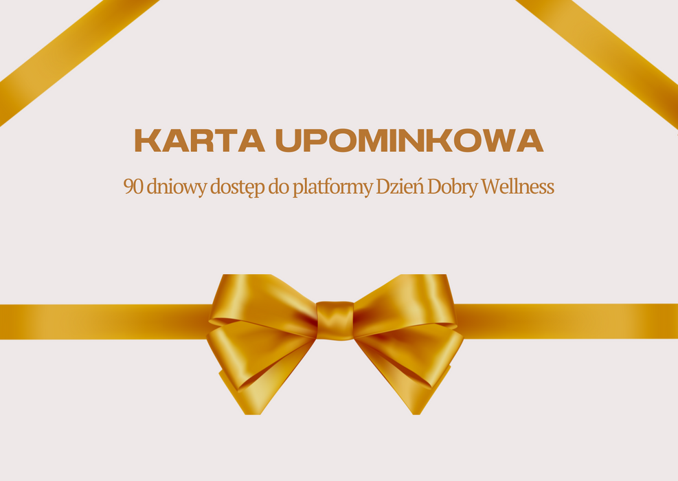 Karta upominkowa 90 dniowy dostęp
