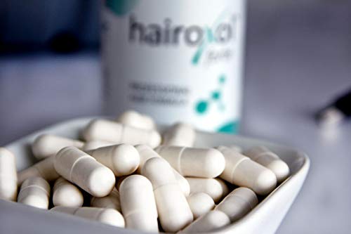 Hairoxol Witaminy dla kobiet i mężczyzn | suplement diety z wolnymi aminokwasami, ekstraktami roślinnymi, witaminą B3, biotyną, cynkiem, minerałami | Made in Germany (60 kapsułek)