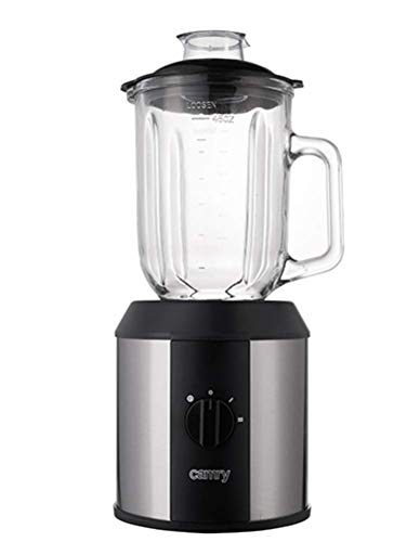 CAMRY CR 4058 blender, szkło, 1,3 litra, czarny