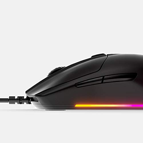 SteelSeries Rival 3 - Sensor Optyczny TrueMove Core 8 500 CPI - 6 Programowalnych Przycisków - Przyciski Split Trigger