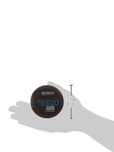 Redken Texturize Rough Clay 20 Matte Texturizer pasta do włosów, do matowego wyglądu Rough, mocne trzymanie, do krótkich i półdługich fryzur, 50 ml