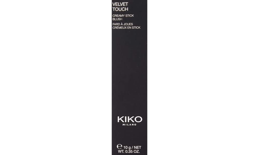 KIKO Milano Velvet Touch Creamy Stick Blush 01 | Róż do policzków w sztyfcie: kremowa konsystencja i promienne wykończenie