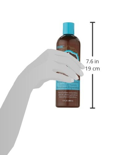 HASK Odżywka olejek arganowy, do wszystkich rodzajów włosów, 355 ml