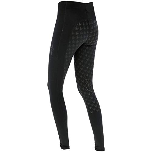 Covalliero Kerbl Equona legginsy do jazdy konnej, pełne obszycie, dziewczęce, 140-170, damskie 34-46