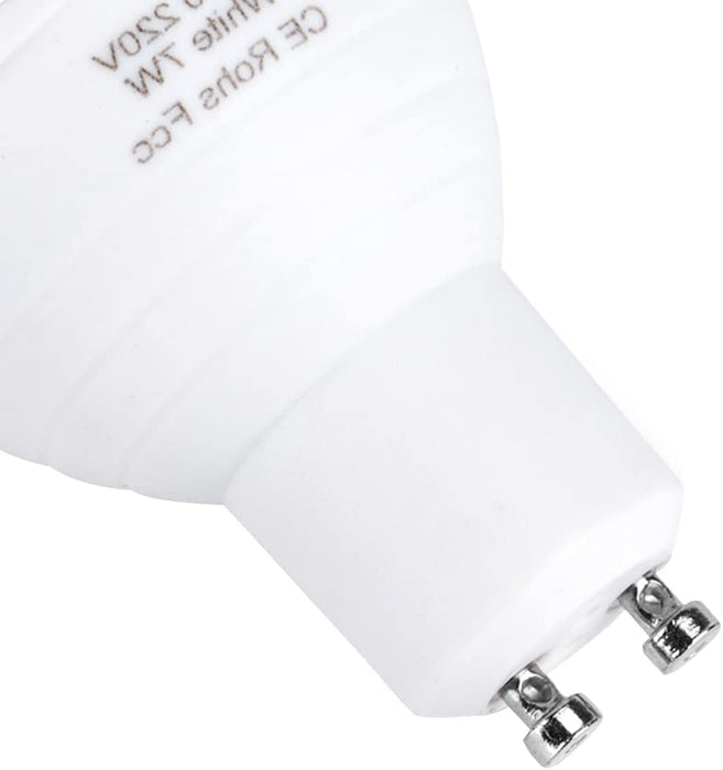 CENPEK 6-pak 5W GU10 Żarówki LED Zimna biel 6000K, odpowiednik żarówki halogenowej 40W, 400LM, kąt świecenia 38 °, nieściemnialne, energooszczędne żarówki do lamp sufitowych