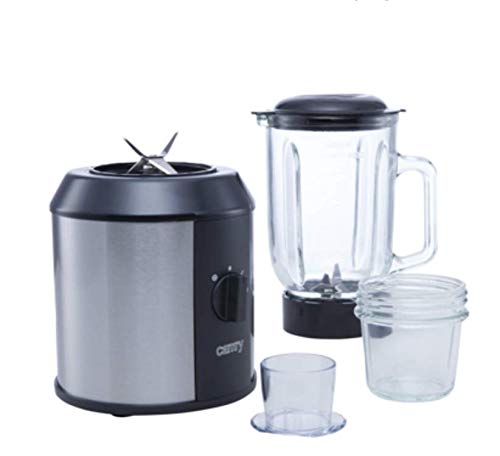 CAMRY CR 4058 blender, szkło, 1,3 litra, czarny