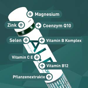 ALP SPORT multiwitamina magnezowa ampułki do picia, 14 x 25 ml, pożywienie sportowców z kompleksem witaminy cynku selen koenzym Q10 glicynian magnezu
