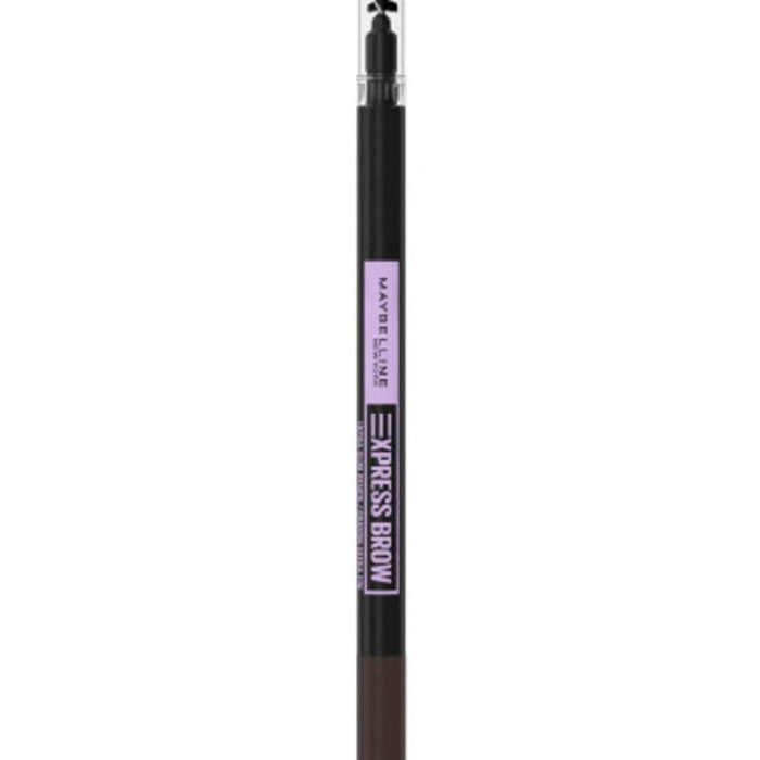 Maybelline New York Brow Ultra Slim kredka do stylizacji brwi precyzyjna końcówka 1,5 mm, kremowa, nadająca kształt, 06 Black Brown, 0,9 g