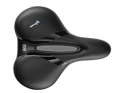 Selle Royal Spa Respiro Soft Relaxed siodełko rowerowe, czarne, L