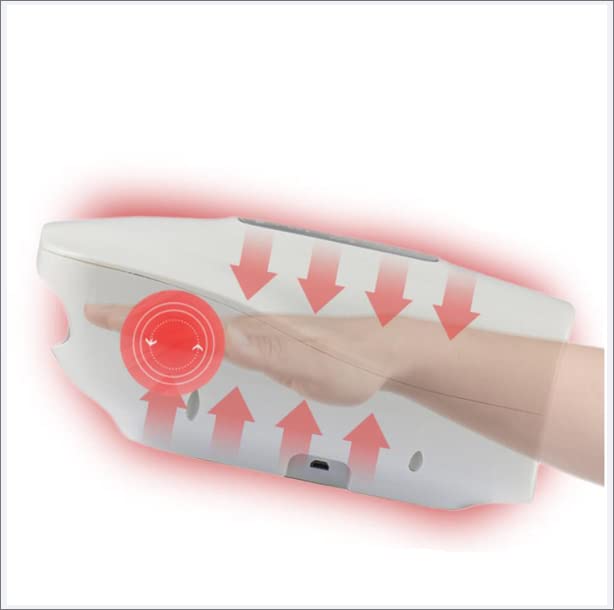 GUBAOPQLA Maszyna ręczna wałek powietrza,Black