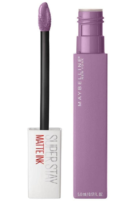 Maybelline New York Super Stay Matte Ink pomadka do ust nr 100 filozofia, płynna pomadka do ust, trwała, matowe wykończenie