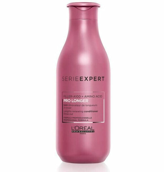 L'Oréal Professionnel Paris Serie Expert Pro Longer Conditioner, intensywna odżywka do długich włosów i zdrowych końcówek, zapobiega rozdwajaniu, pielęgnacja włosów dla gładkich i błyszczących włosów, 200 ml