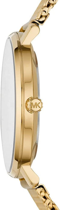 Michael Kors Zegarek damski PYPER, rozmiar obudowy 38 mm, mechanizm trzech wskazówek, pasek ze stali nierdzewnej