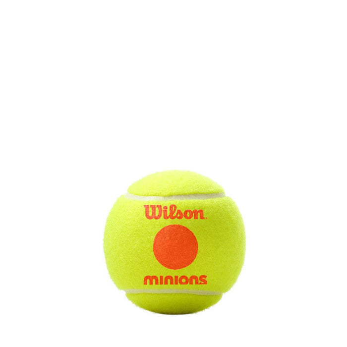 Wilson Unisex Mini Etap 2 piłki tenisowe, żółty, NS