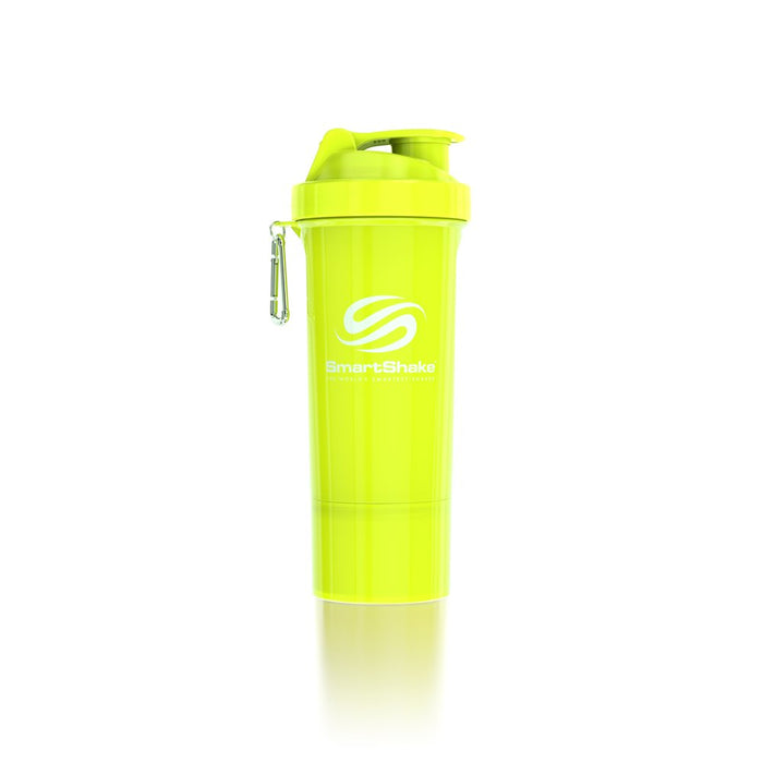 Smartshake Suplementy sportowe shakers, wąski, 500 ml, żółty
