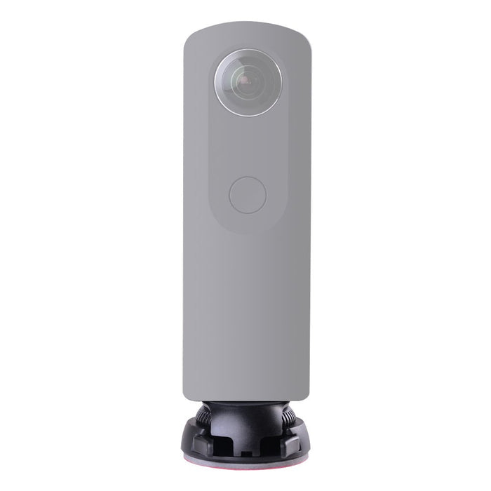 Andoer Uchwyt na aparat Ricoh Theta S SC M15 Sports Panorama Panorama otwór na śruby 1/4 cala uchwyt pętli z szybkim blokowaniem taśmy klejącej do płaskiej lub zakrzywionej powierzchni