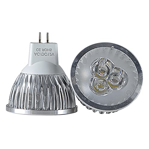 GHC LED-verlichting 1 PACK LED Żarówka Ciepłe Białe Car Light 24 V 12V Spotlight 3W MR16 E27 GU10 High Power 110 V 220 V 12 24 V VOLT Reflektory Lampa oszczędzająca energię