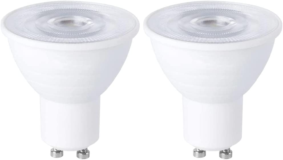 CENPEK 6-pak 5W GU10 Żarówki LED Zimna biel 6000K, odpowiednik żarówki halogenowej 40W, 400LM, kąt świecenia 38 °, nieściemnialne, energooszczędne żarówki do lamp sufitowych