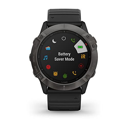 Garmin Fenix 6x Smartwatch, Czarny, 1,4 Cale