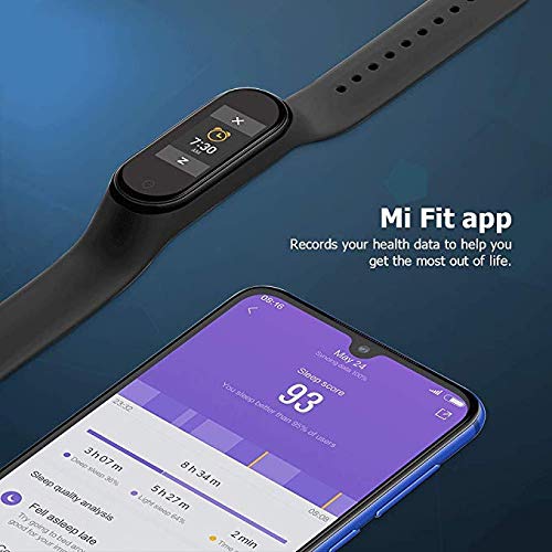Xiaomi Mi Band 4 – inteligentna bransoletka fitness w kolorze czarnym