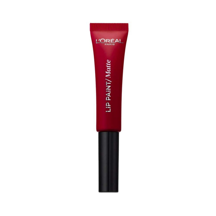 L'Oreal Paris Matowa pomadka do ust Infaillible Lip Paint Matte, 205 Hollywood, beżowa, makijaż ust