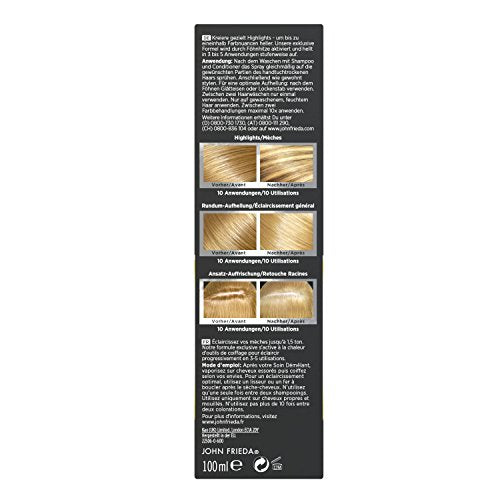 John Frieda Sheer Blonde Go Blonder stopniowo rozjaśniający blond, 2 sztuki w opakowaniu (2 x 100 ml)