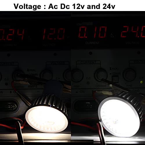 GHC LED-verlichting 1 PACK LED Żarówka Ciepłe Białe Car Light 24 V 12V Spotlight 3W MR16 E27 GU10 High Power 110 V 220 V 12 24 V VOLT Reflektory Lampa oszczędzająca energię