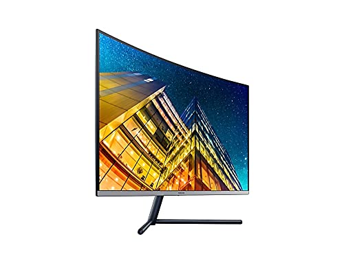 Samsung U32R594CWU ekran komputerowy, 80 cm (31,5"), 4 K Ultra HD, LCD, zakrzywiony szary – ekrany komputerowe (80 cm (31,5"), 3840 x 2160 pikseli, 4K Ultra HD, LCD, 4 ms, szary)