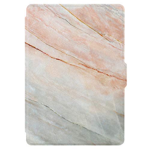 Huasiru Painting Case for Kindle Paperwhite, Marble Pink - fits All Paperwhite Generations Prior to 2018 (Will not fit All-New Paperwhite 10th Generation)