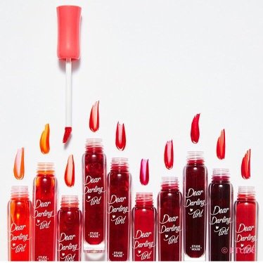Etude House - Dear Darling Water Gel Tint - farba do ust - Lip Stain - błyszczyk do ust - szminka - Lip Stick - Beauty - Kosmetik - Pielęgnacja ust (PK002 Plum Red)
