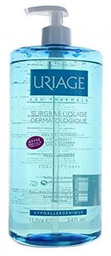 Uriage Extra-Rich Dermatological Cleanser, 1 l