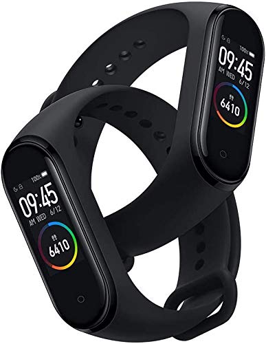 Xiaomi Band 4, XMSH07HM Fitness Tracker do Monitorowania Aktywności, 21.6 mm, Czarny