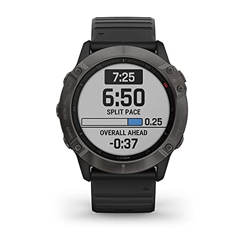 Garmin Fenix 6x Smartwatch, Czarny, 1,4 Cale